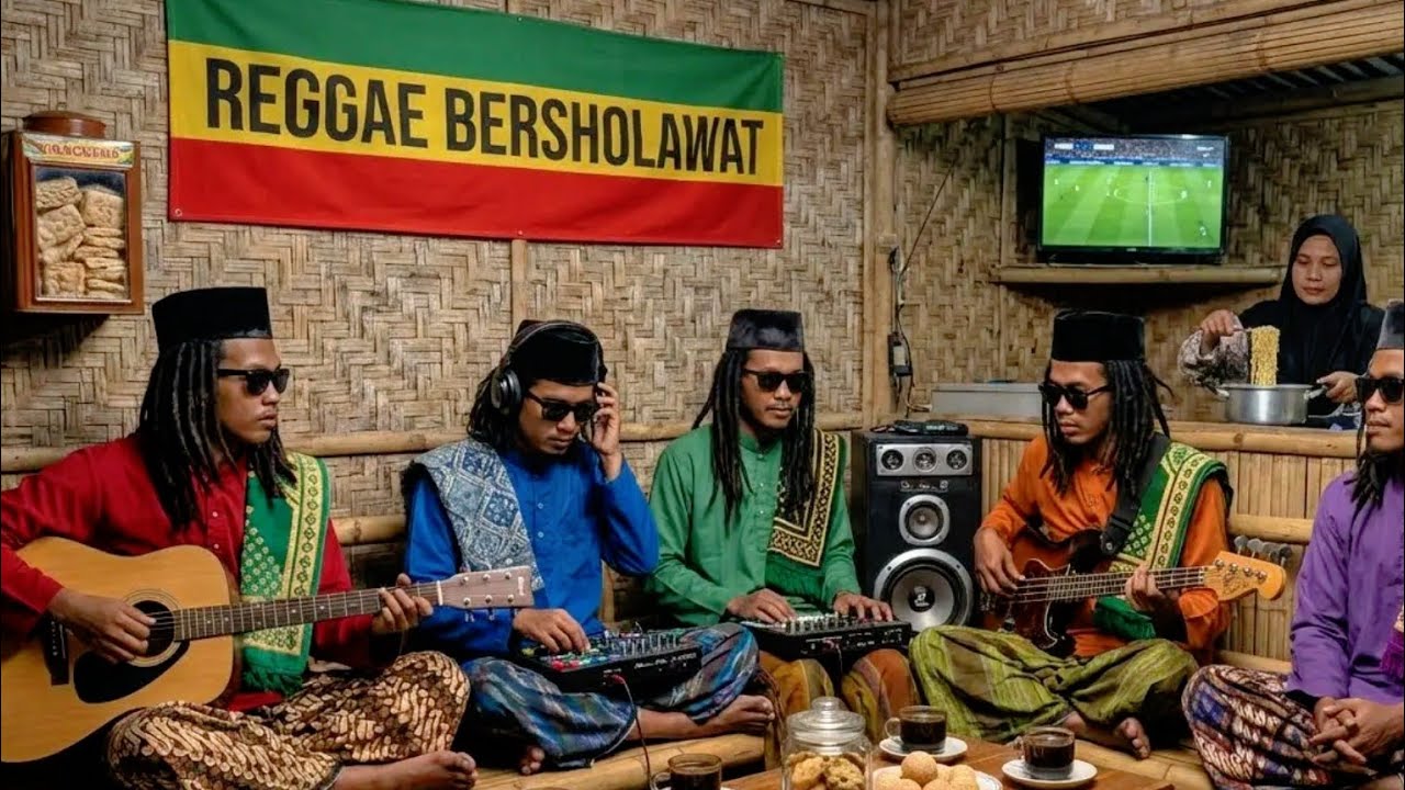 Sholawat Reggae Adem Banget 🌿 Bikin Tenang, Bikin Damai Sepanjang Hari