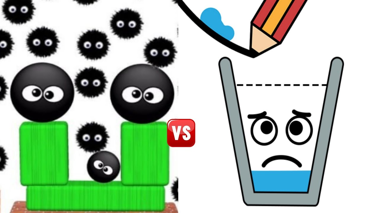 Happy Glass Puzzle VS Hide Ball Brain Teaser Logic Puzzle Merge Gameplay Draw! 