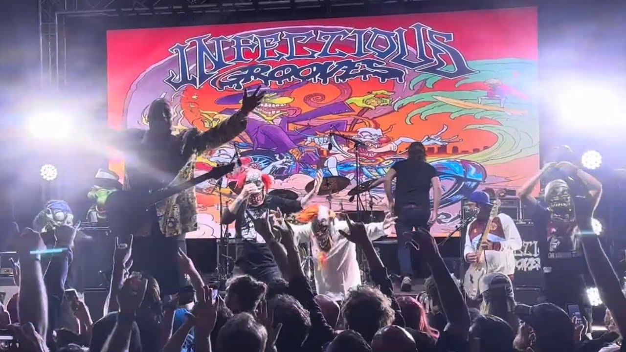 Infectious Grooves “These Freaks Are Here to Party”live at GARDEN AMP in Garden Grove CA 8/16/2025