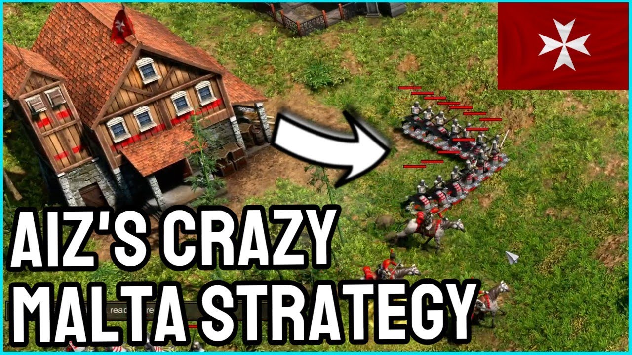 AoE3 [KotM] - Aiz's Malta Strategy is CRAZY