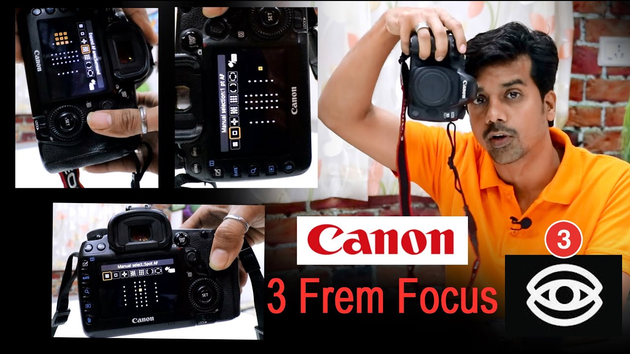 Canon 5d Mark IV Auto Focus Singal Point Setting