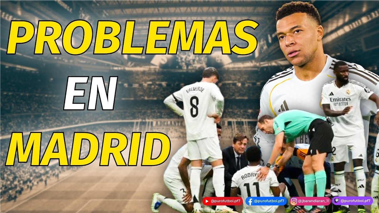 ALERTA en el Real Madrid: lesiones antes de Champions… ¿problema serio o exageración?