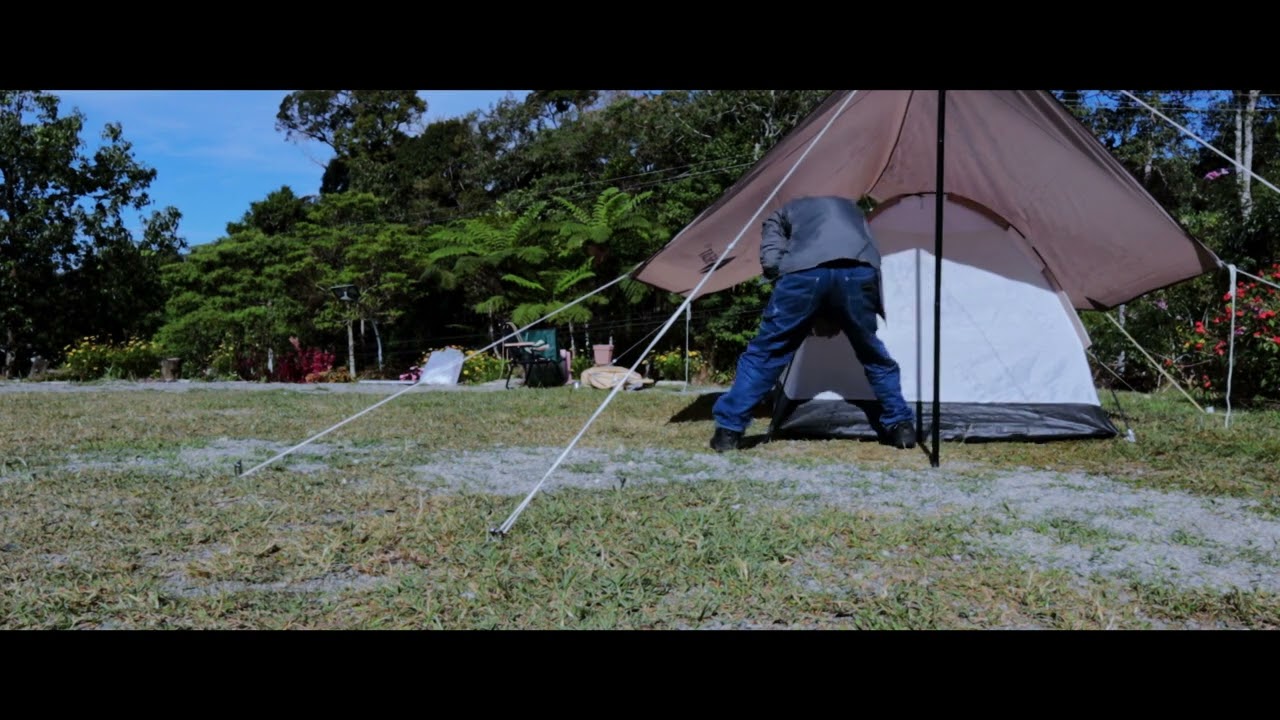 First time solo camping at Kundasang, Sabah (6 nightcamping)