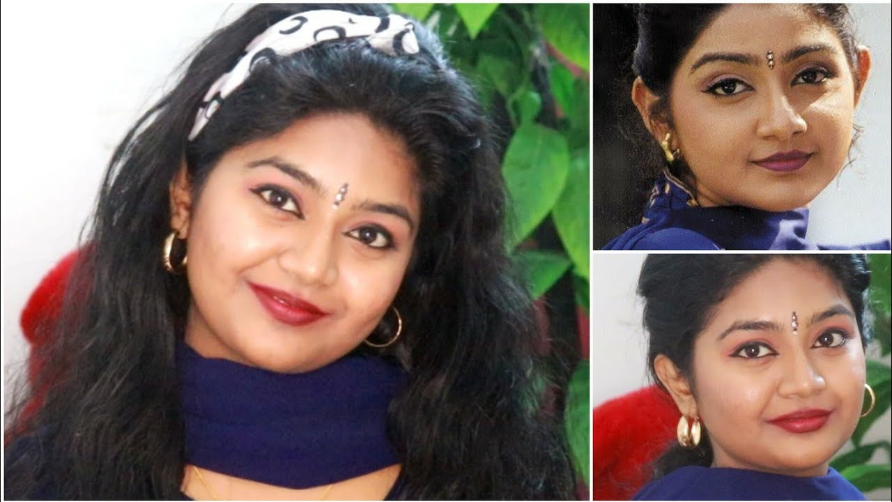 🔥ദിവ്യ ഉണ്ണി Inspired Look _ Makeup look _ SimplyMyStyle Unni