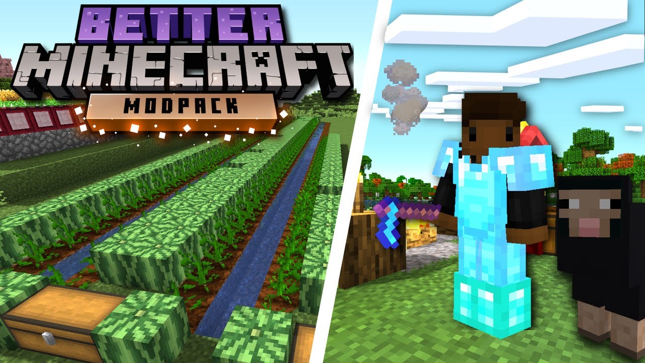 MAKING A MELON FARM IN BETTER MINECRAFT (#4)
