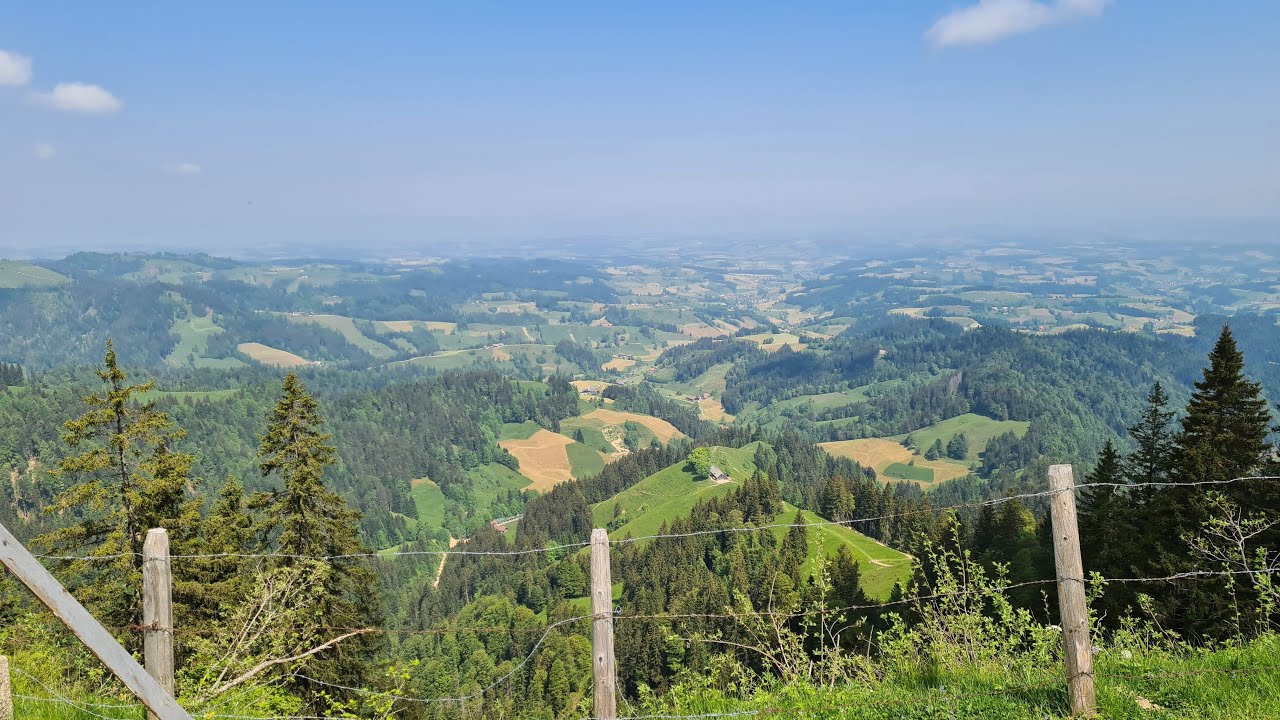 Wanderung mit Conny und Andreas auf den Napf, von der Mettlenalp im Emmental aus