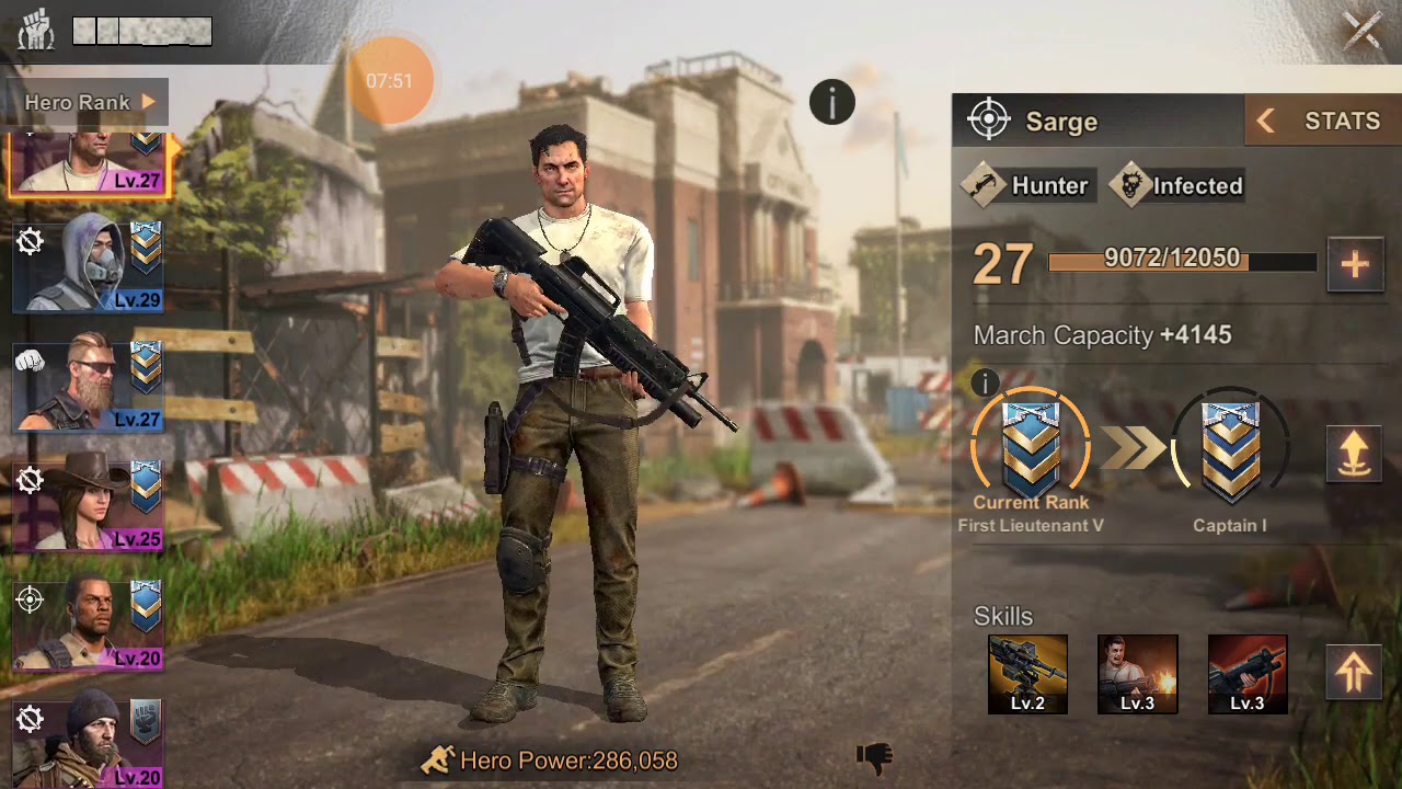 State of survival ( finishing intel radar lvl 7 and my new hero eva )