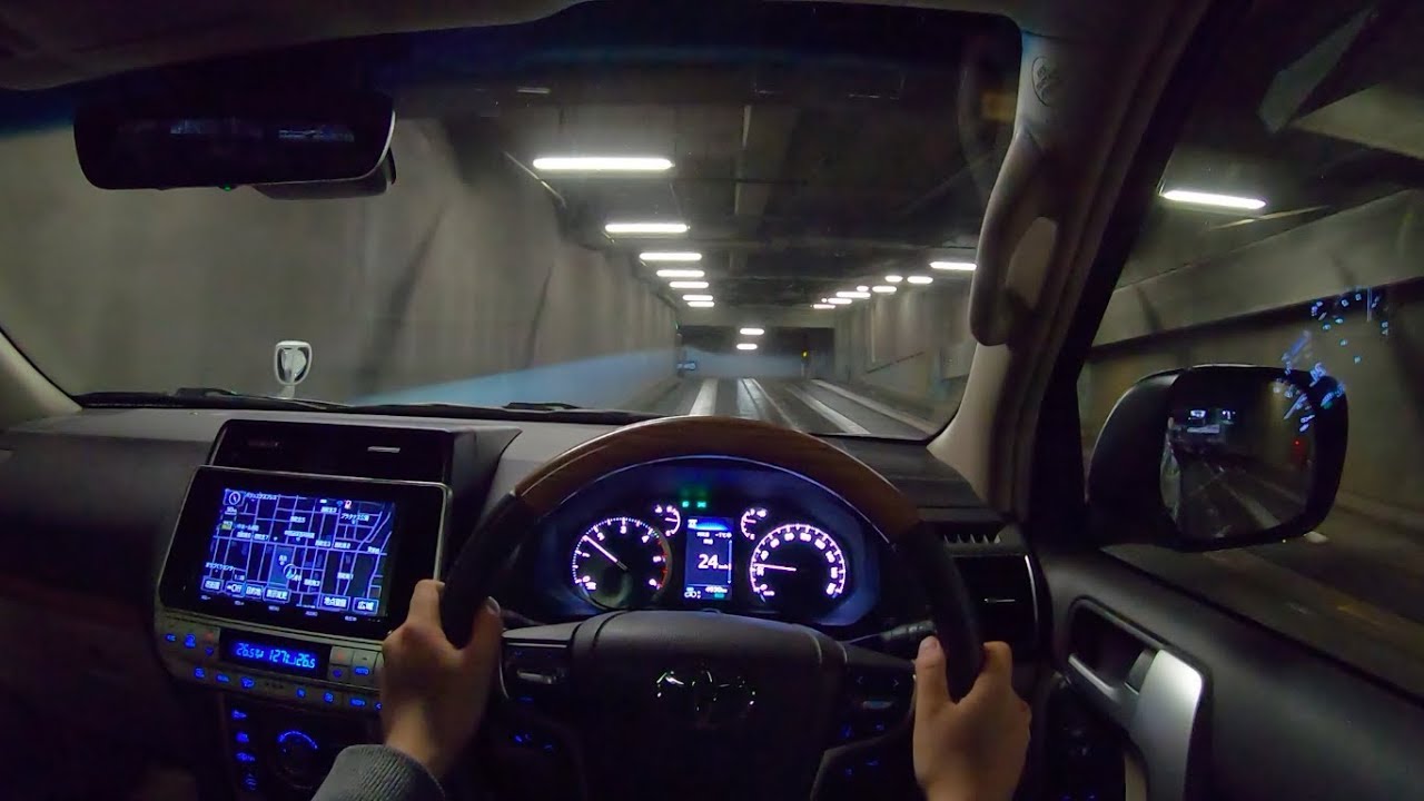 【Test Drive】2018 TOYOTA LANDCRUISER PRADO TRD Package TZ-G Diesel 4WD - POV Night Drive