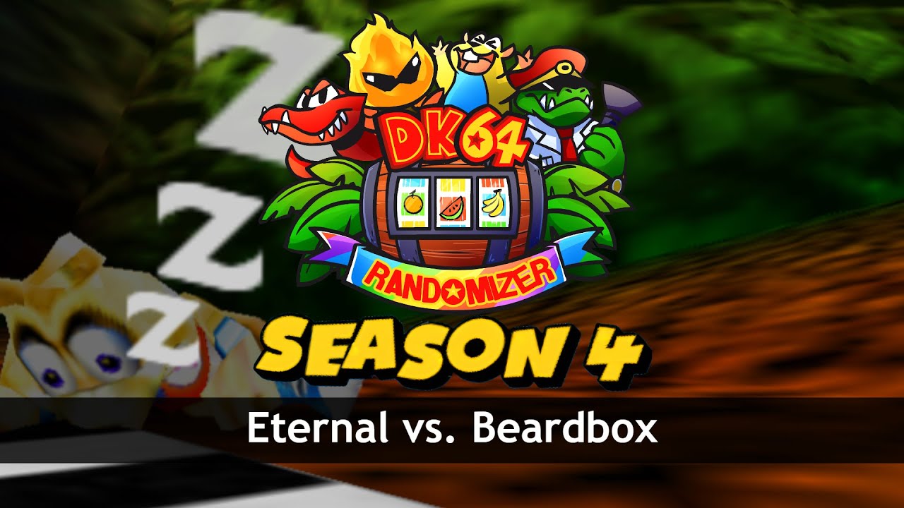 DK64 Randomizer | S4 weekly race | Eternal vs Beardbox