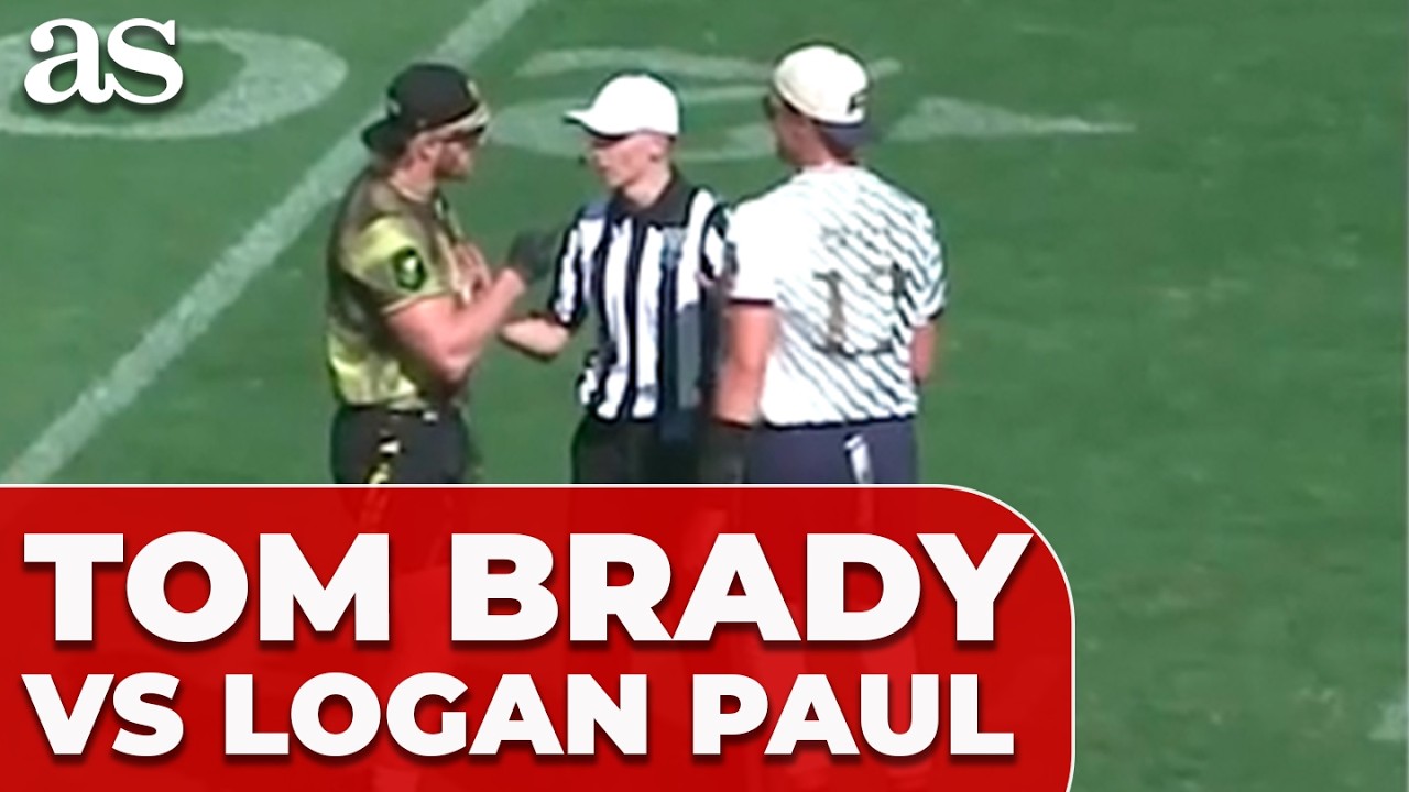 Logan Paul CONFRONTS Tom Brady in WILD Fanatics Flag Football moment