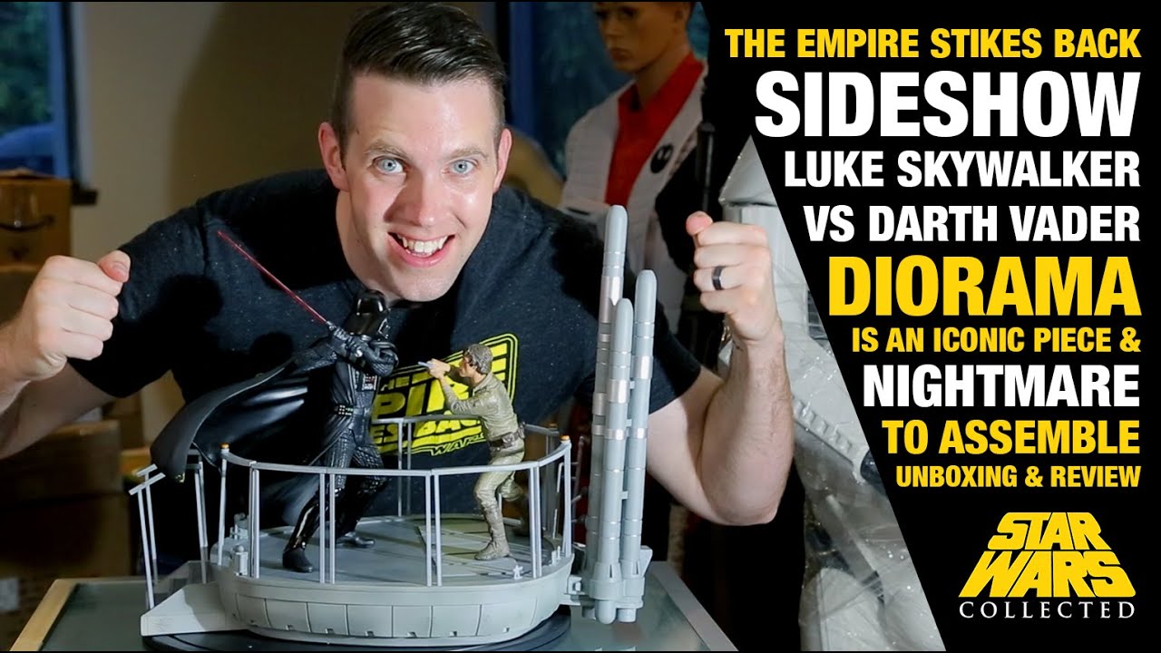 Sideshow Luke Vs Vader Diorama | Iconic but a Nightmare!