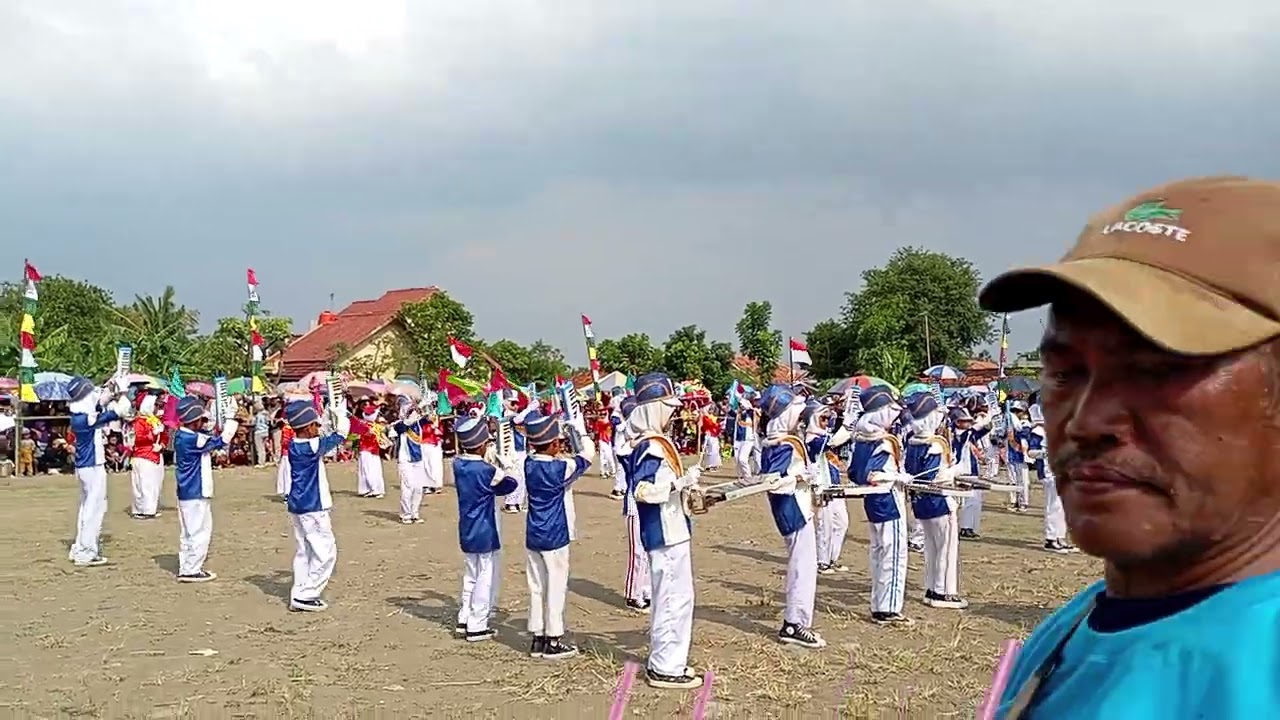 Lomba Marching Band HUT RI ke-80 Desa Slatri Kecamatan Larangan Kabupaten Brebes| MI Nurul Islam🤗