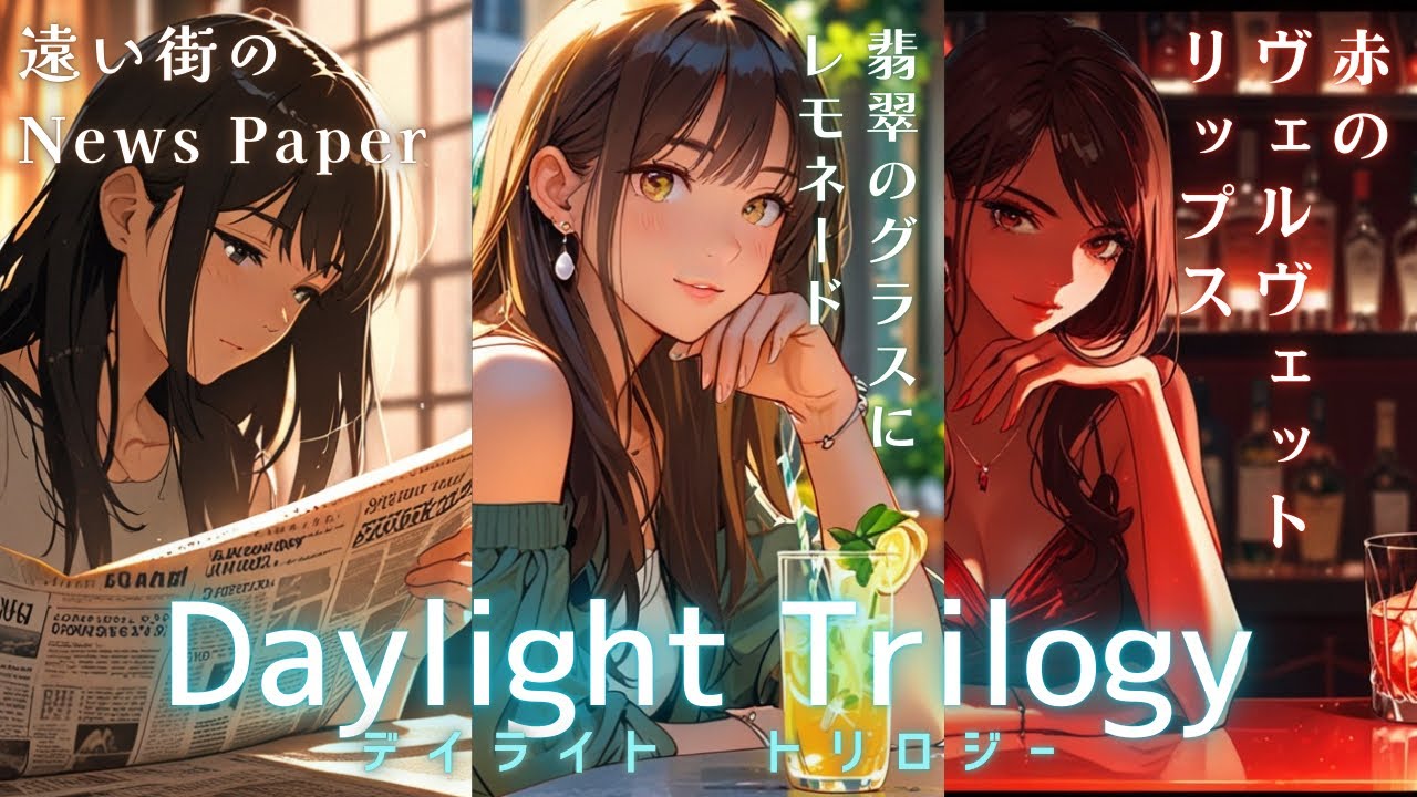 【リラックスBGM】デイライト・トリロジー｜３曲の奏でる物語|ホッと一息一休み