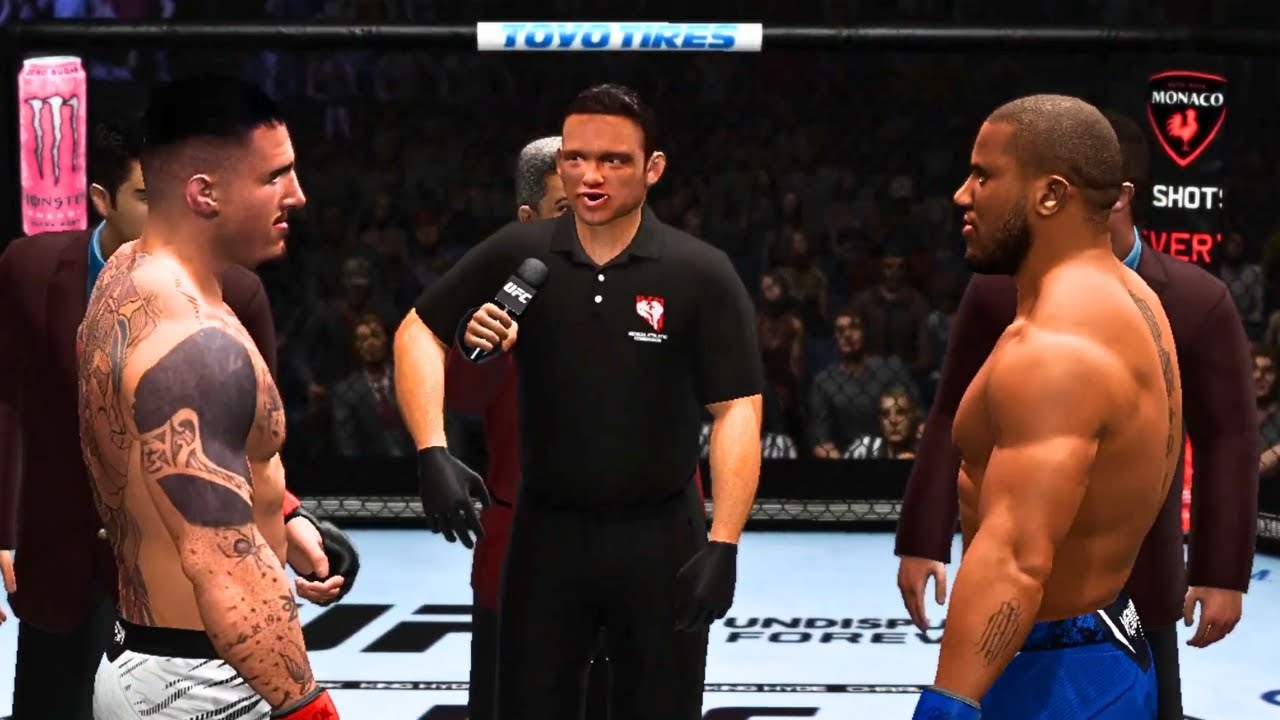 Tom Aspinall vs Ciryl Gane 2 FULL FIGHT | UFC Undisputed Forever AI Simulation Gameplay (CPU vs CPU)
