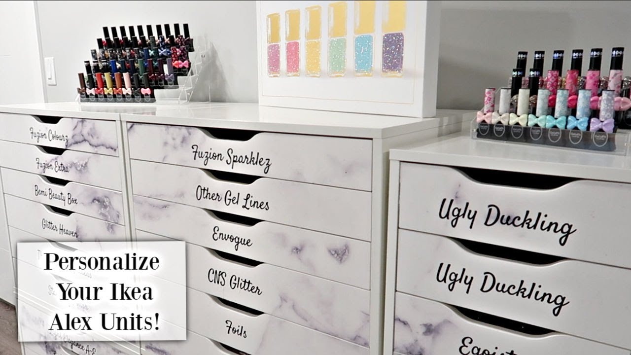 How to Customize Your Ikea Alex Drawer Units | My Wonderful Walls