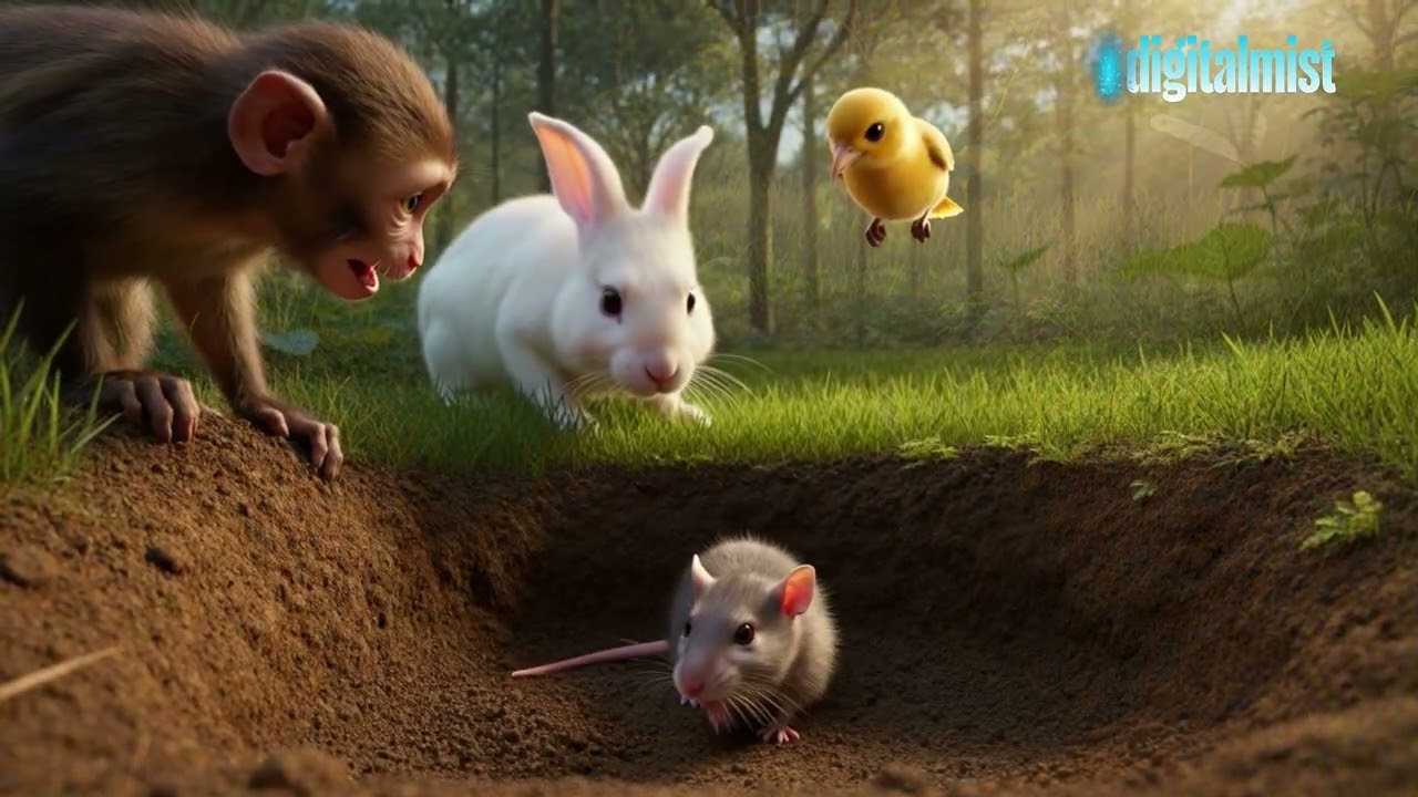 Kutty Story: குட்டி முயலும் நல்ல நண்பர்களும் #kuttystory #tamilstory #kidstamilstories #kidsvideo 
