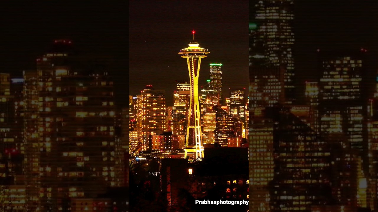 Seattle Space needle view from Kerry Park! 