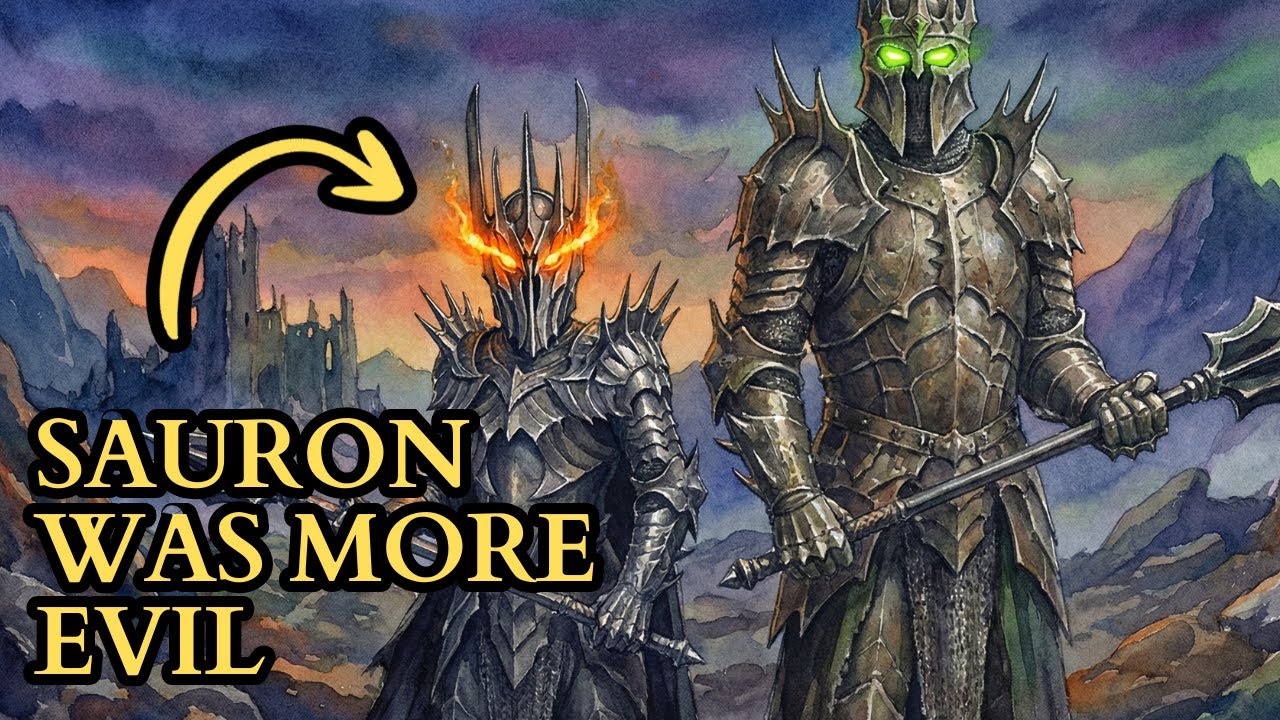 Sauron Was More Evil Than Morgoth | He Survived Both | Lord Of The Rings