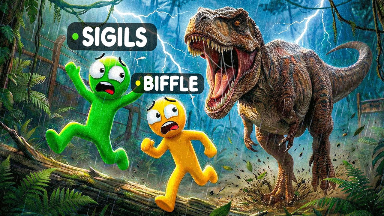 Feeding BIFFLE to DINOS in Deathgrounds
