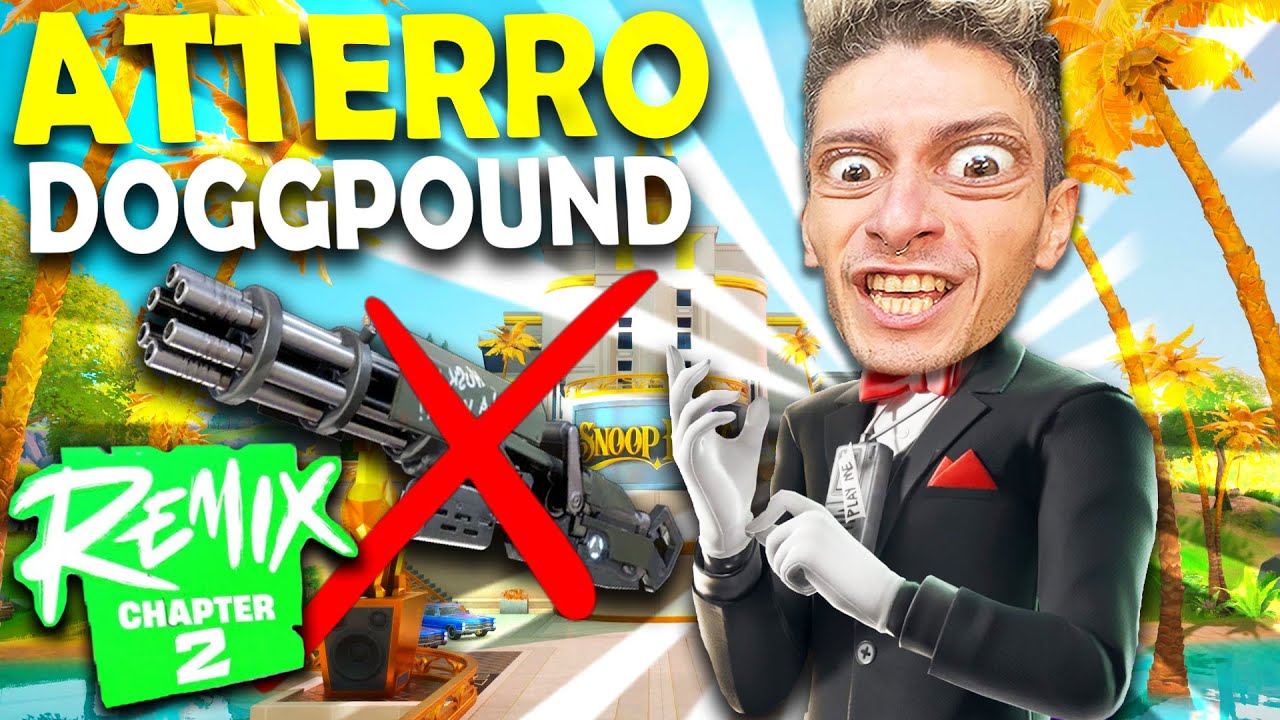 ATTERRO AL DOGGPOUND SU FORTNITE FINCHÈ NON SPACCO LA SCRIVANIA !!