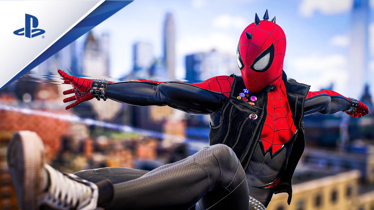 Marvel’s Spider-Man 2 (Spider-Punk Suit) Free Roam - 4K 60FPS PS5 