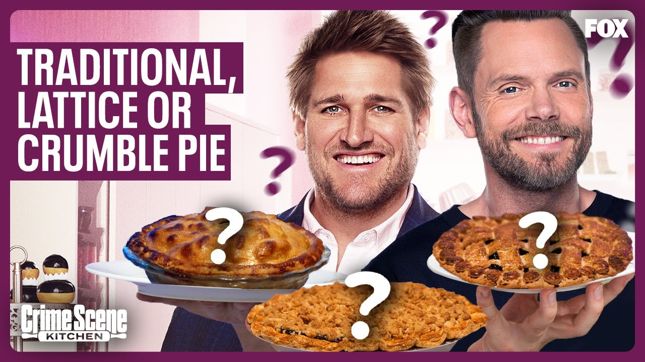 Clues Challenge: Traditional, Lattice or Crumble Pie | CRIME SCENE KITCHEN