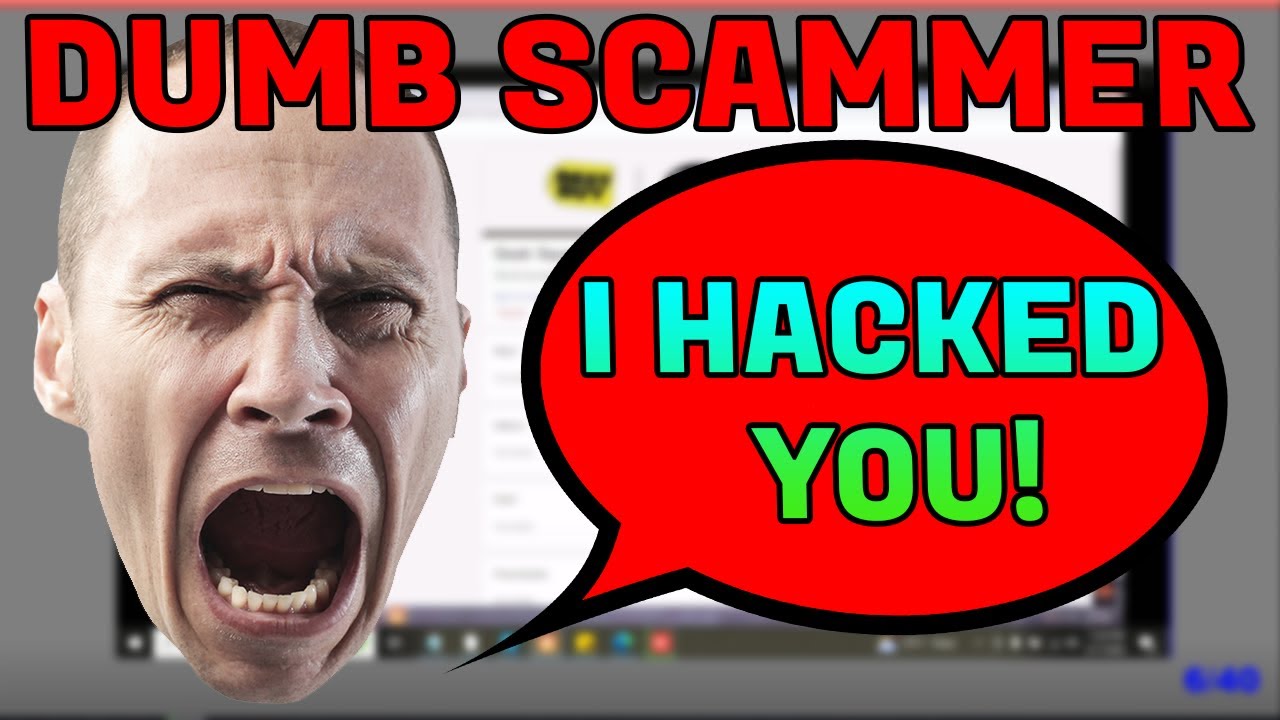 WATCH: SCAMMER Tries to HACK me and FAILS!