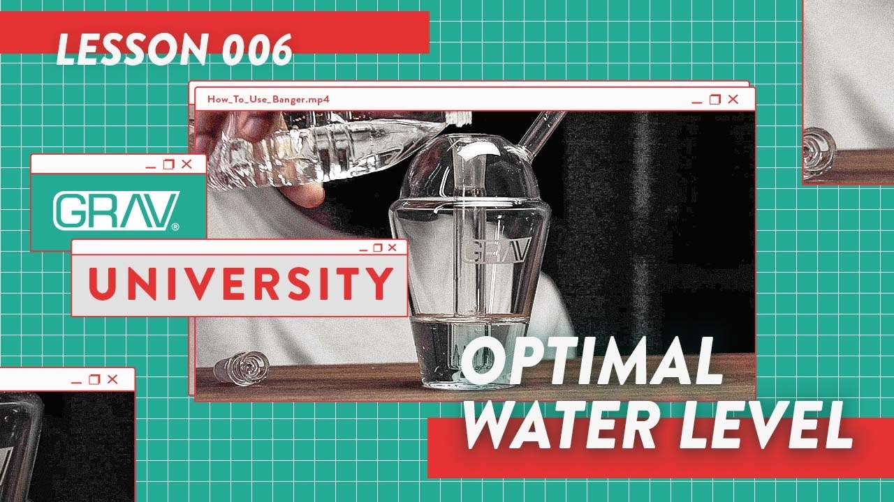 GRAV University | Optimal Water Level