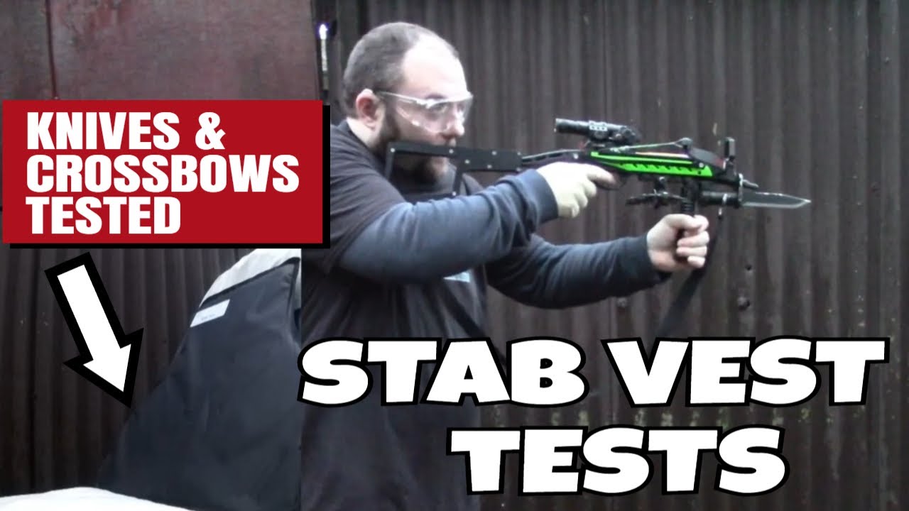 Testing Stab Vest Body Armor (Knife Resistant Armor)