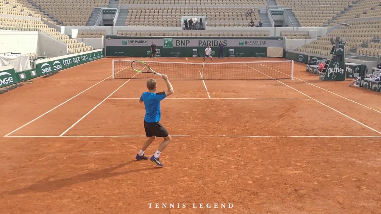 Fognini vs. Goffin : best practice points (Roland-Garros 2019)