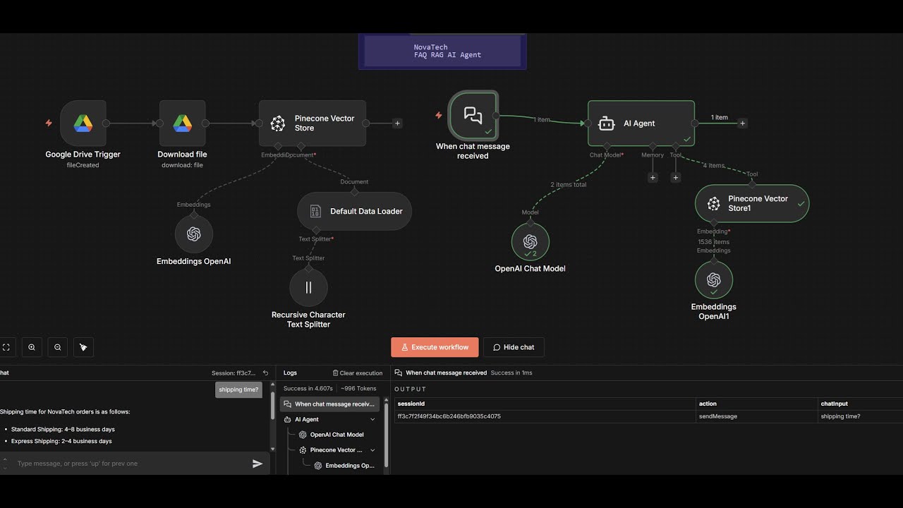 Building AI Agents – Episode 2: n8n (RAG)