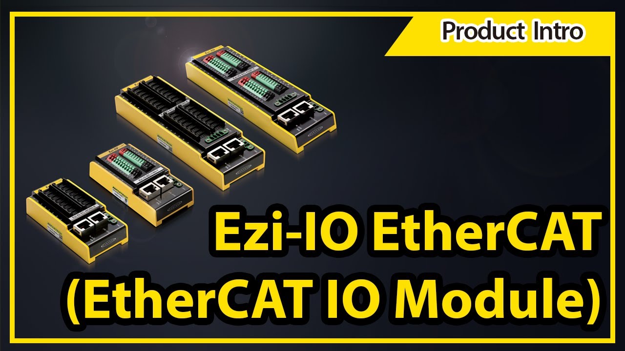 [Product Intro] Ezi-IO EtherCAT (EtherCAT IO Module)