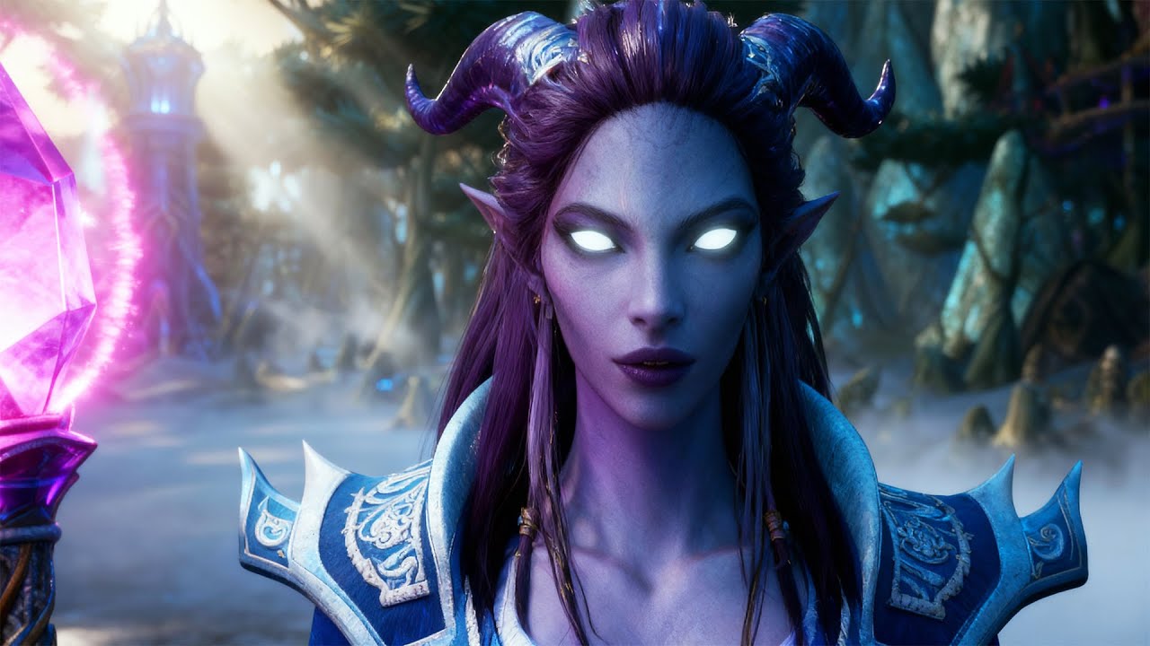 Terokkar Forest Remastered - World of Warcraft AI Cinematic