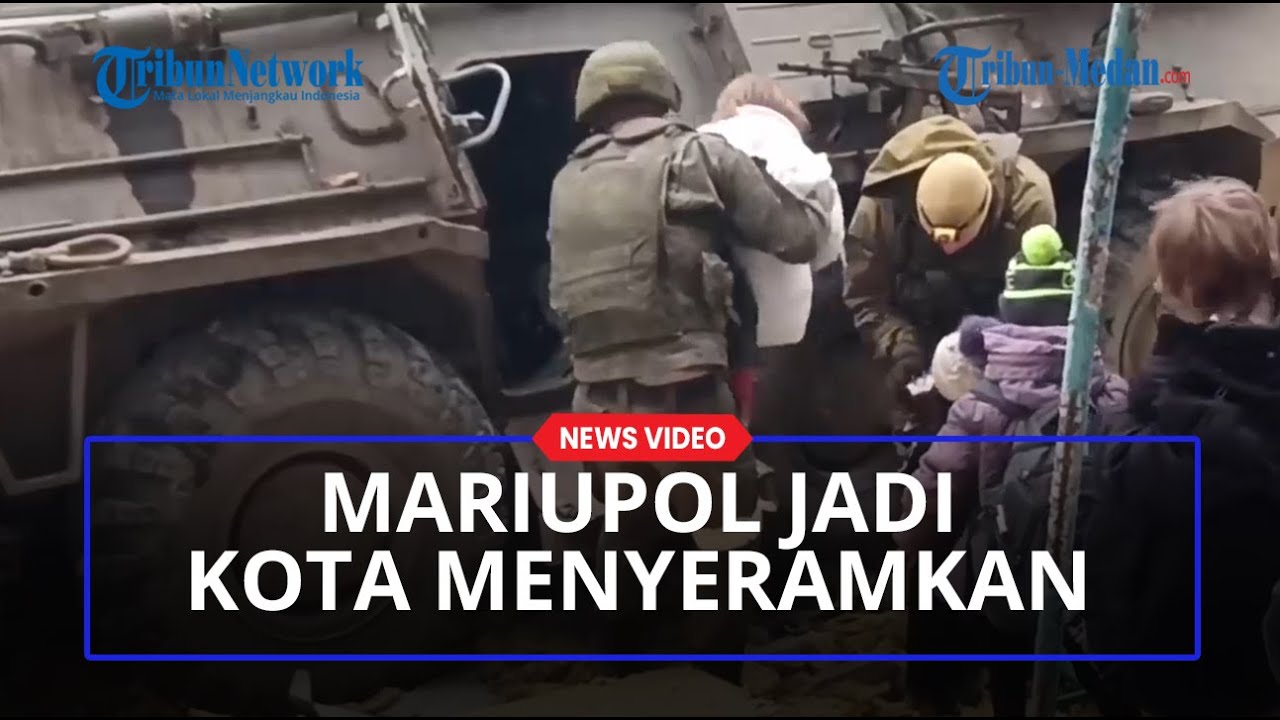 Pertempuran Pasukan Chechnya dan Tentara Ukraina Jadikan Mariupol Kota yang Menyeramkan