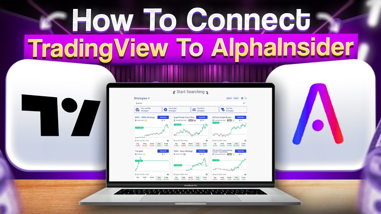 How To Connect TradingView Strategies To AlphaInsider (Pine Script)