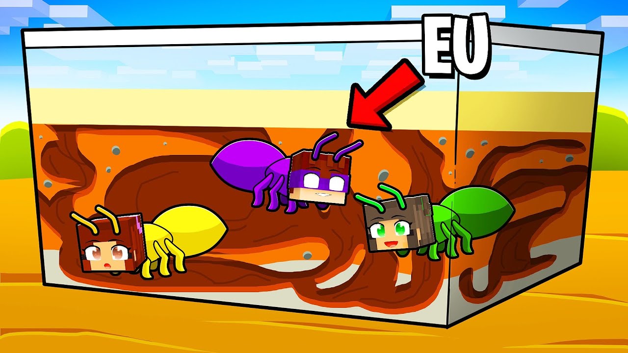 Vida de FORMIGA no Minecraft! &lsaquo; DONAT3LO &rsaquo;