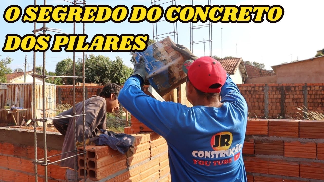 O SEGREDO DO CONCRETO DOS PILARES