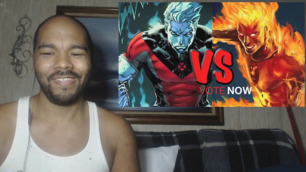 Iceman Vs. Human Torch & Link Vs. Goku Rap Battle DOUBLE REACTION | KrimReacts #344