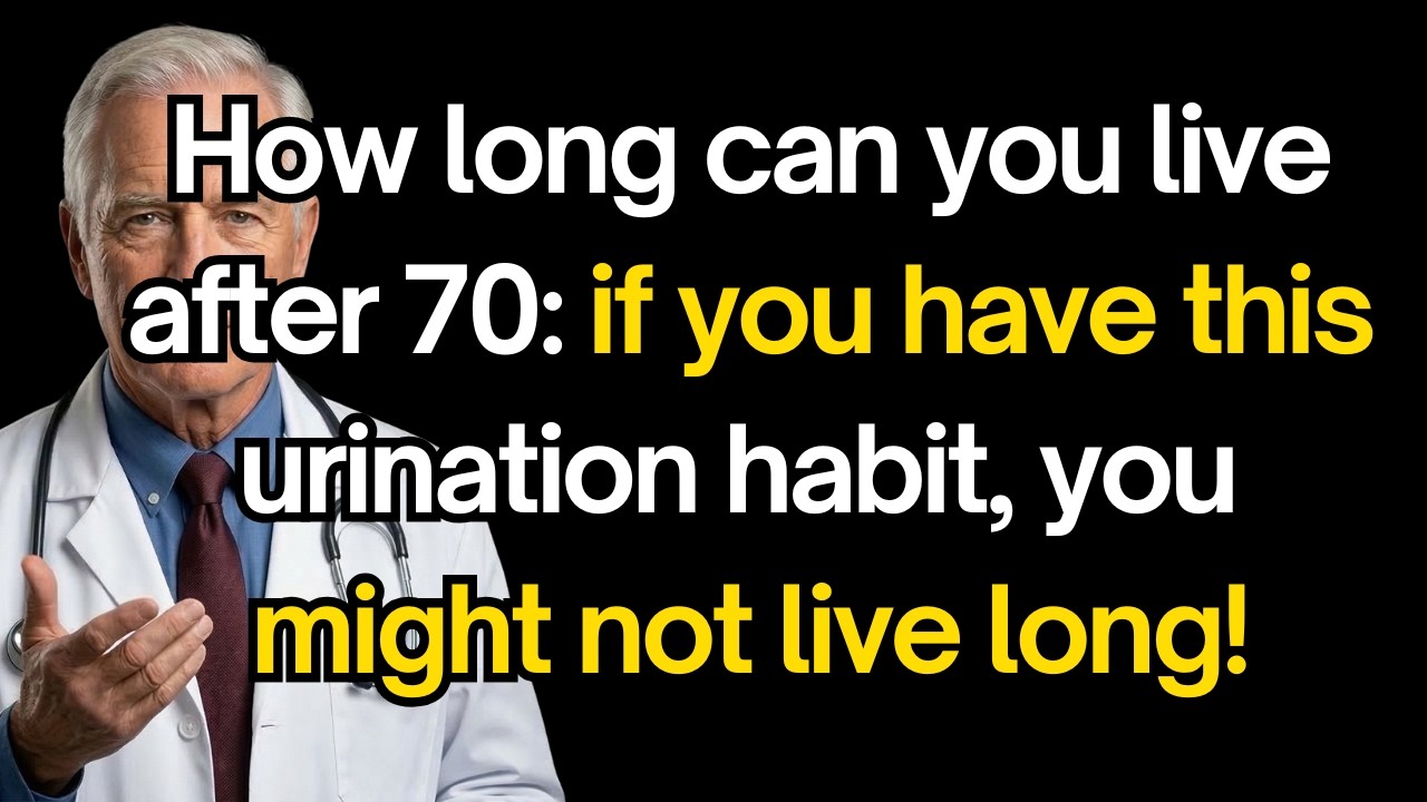 Over 70? These 6 Urination Changes Mean Something's SERIOUSLY Wrong