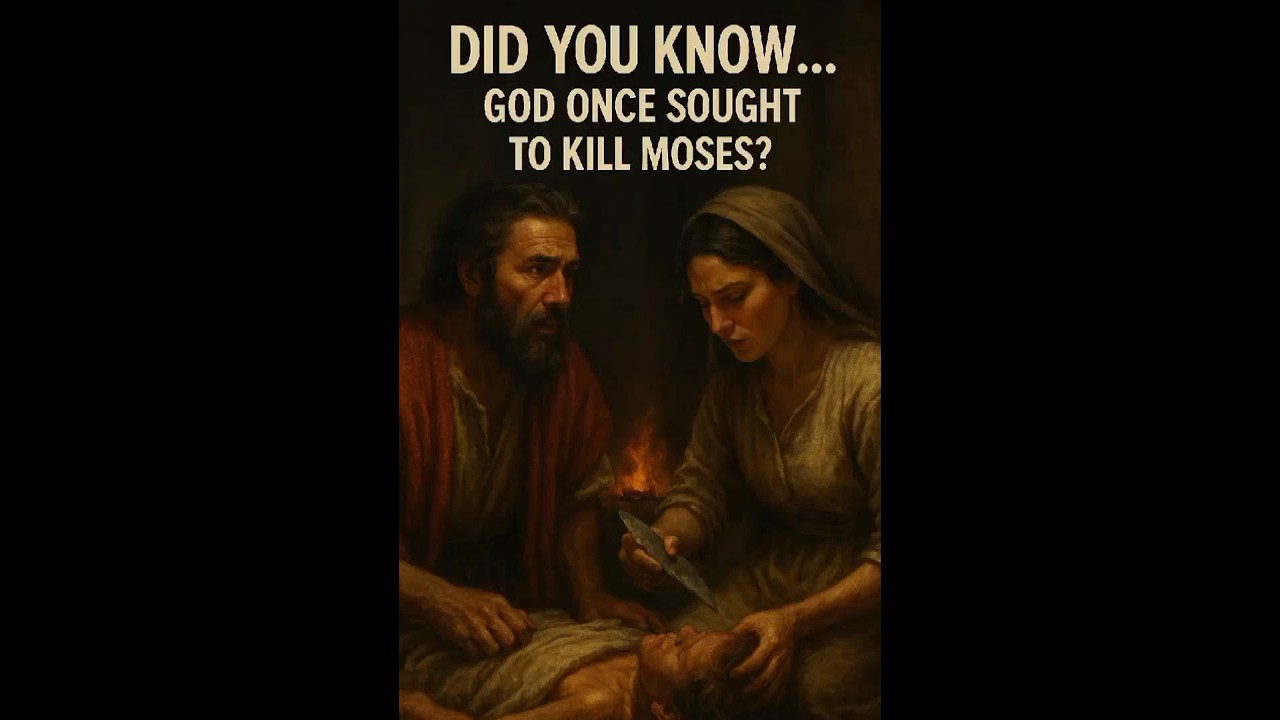 Why Did God Try to Kill Moses? (Exodus 4:24-26) #sacredscriptures #faith #truth #christianmotivation