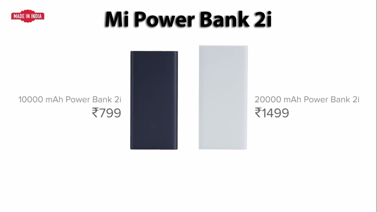 Mi Power Bank 2i | Xiaomi | Made in India