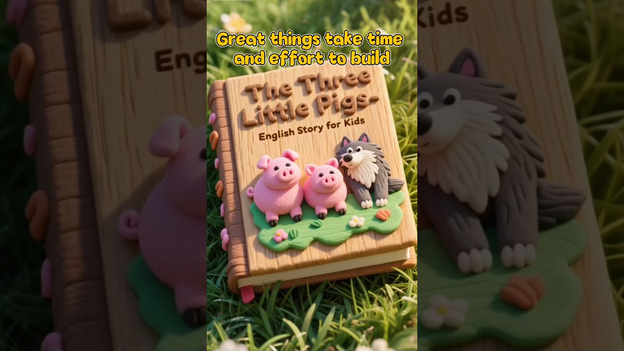 Learn English with Stories | The Three Little Pigs | Morals | Idioms