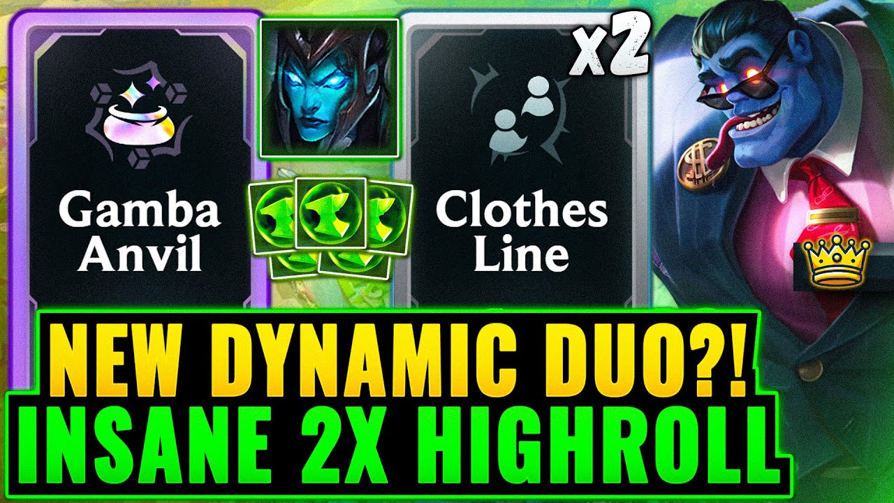 Duo Duo Holiday Special: Godlike RNG Round 2 Fortune & Gamba Anvil Stat Run | League Arena Gameplay