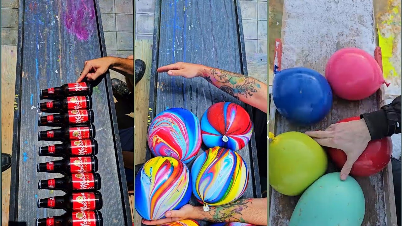 🎈Crushing Crunchy &  Soft Things ! Breaking Glass🍸 Bottles🍾 💥TOP TESTIN