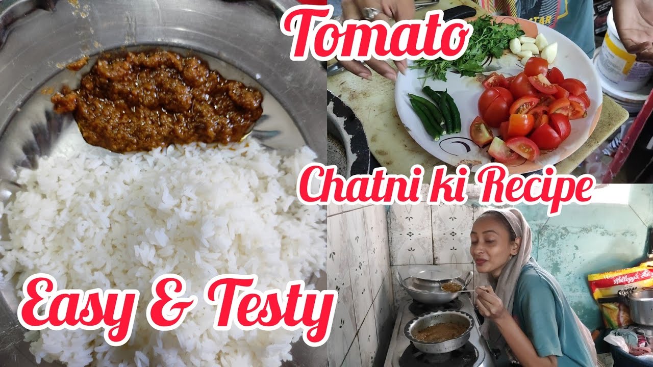 Tamatar Ki Chatni ke Recipe On public Demand Easy & Testy🤤 #chatnirecipe