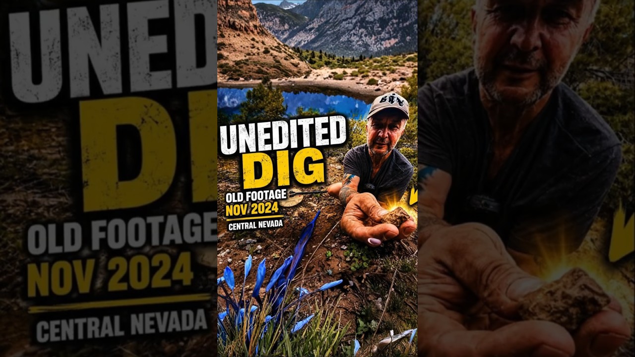 Raw Gold Hunting Footage from Central Nevada ⛏️😍
