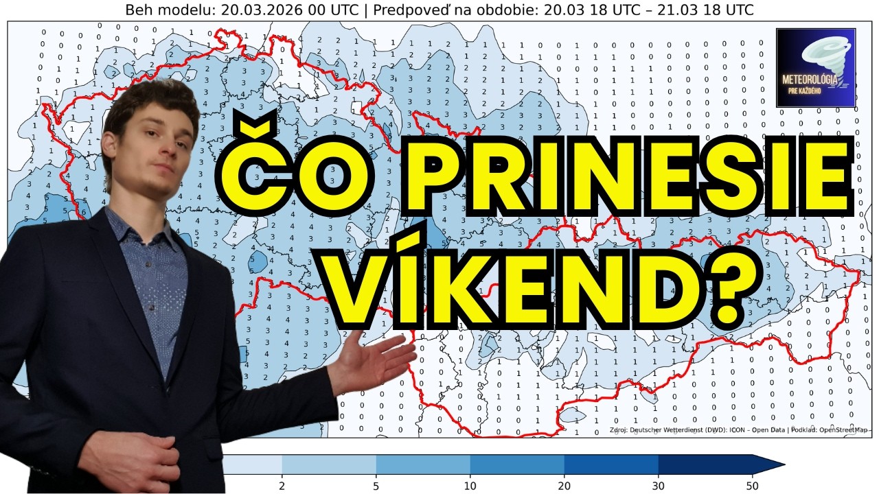 Sobota alebo nedeľa? Kedy bude krajšie počasie? #meteorológia #predpoveď #fakty #počasie