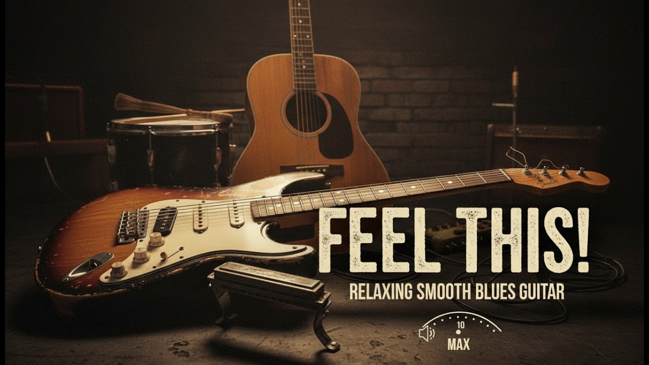 Smooth Guitar Blues That Hit Different at 2AM | 1 Hour Instrumental
