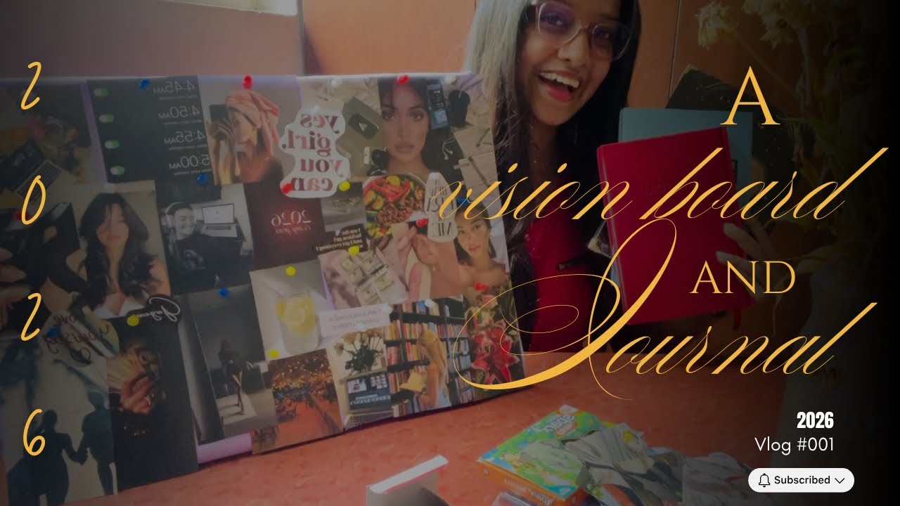 2026 NEW YEAR PREP VLOG 📝📈| Make vision board | Journal 📖 | Sri Lankan සිංහල Vlog 🇱🇰❤️