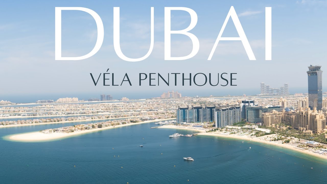 Inside The Most Luxurious Penthouse in EMAAR Beachfront | Dubai Harbour